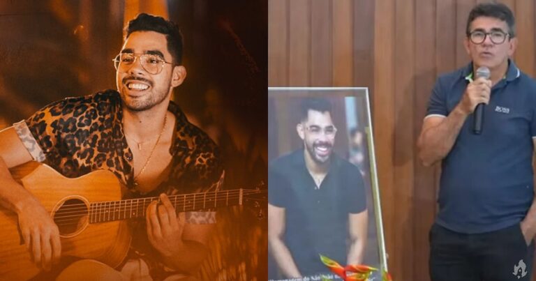 Pai de Gabriel Diniz anuncia álbum do cantor produzido com inteligência artificial e é criticado