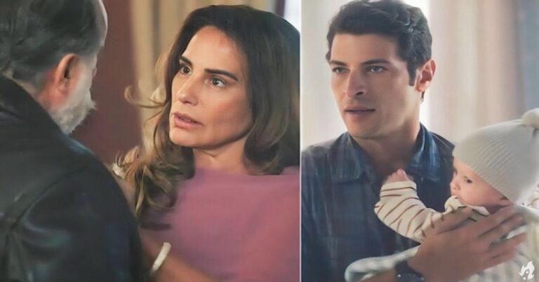 Terra e Paixão: Irene conta a Antônio que o filho de Graça é de Marino e vilão toma atitude terrível