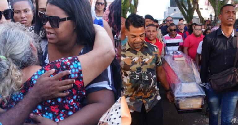 Com cemitério lotado e gritos por justiça, corpo de pastora Sara Mariano é sepultado