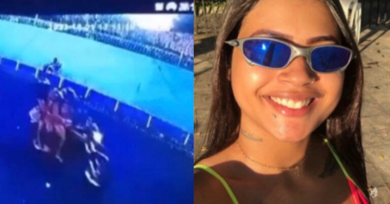 Vídeo mostra blogueira Samynha e amigas sendo perseguidas por criminoso