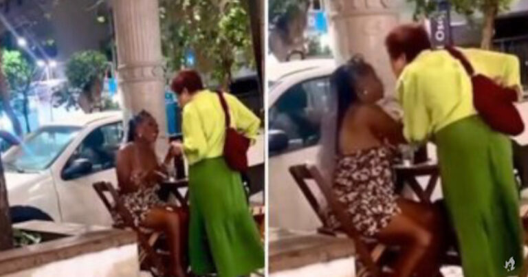 Viraliza vídeo de mulher acusando outra de se insinuar para o marido: “Esperou”
