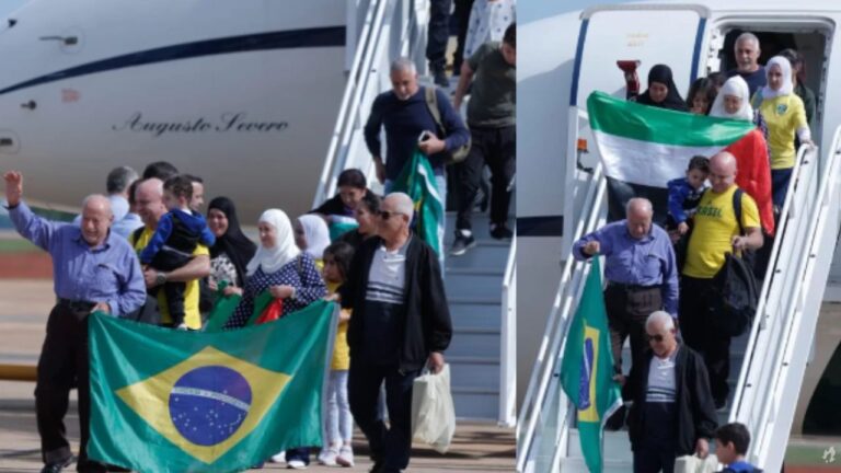 Em casa: avião com brasileiros resgastados da Cisjordânia pousa em Brasília; “Operação Voltando em Paz”