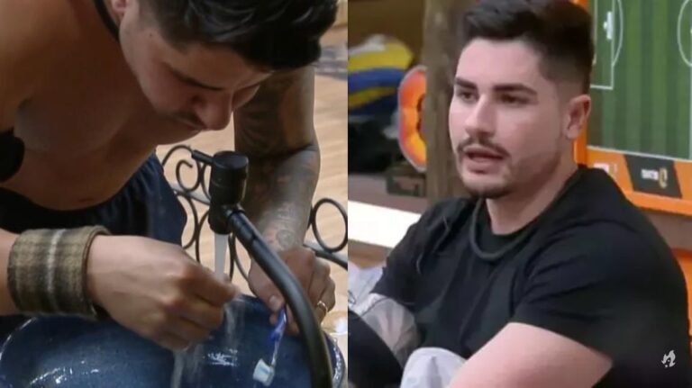 Lucas comete segunda punição do dia em A Fazenda