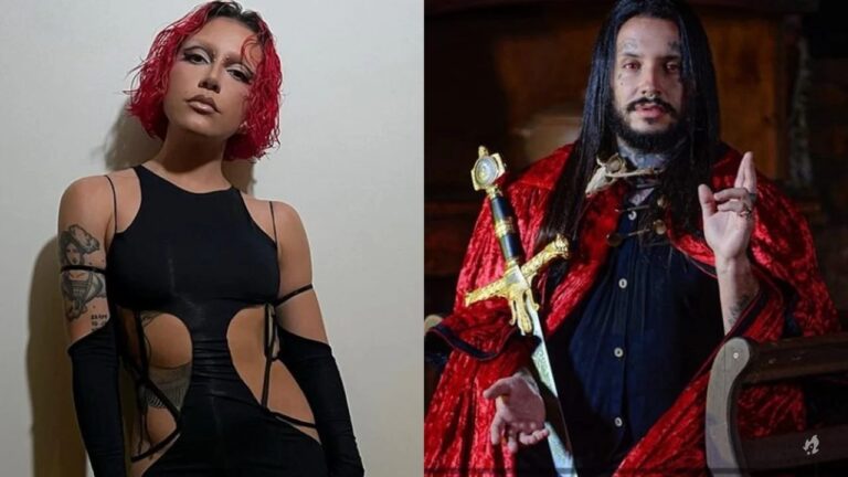 Após abandonar igreja, influencer satanista aponta visual luciferiano em Priscilla Alcantara