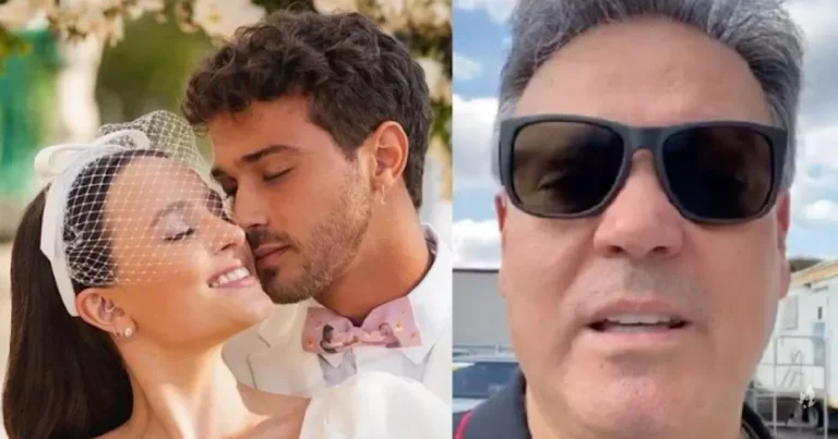 ‘Não consigo’: pai de Larissa Manoela que não foi convidado para casamento da atriz desabafa