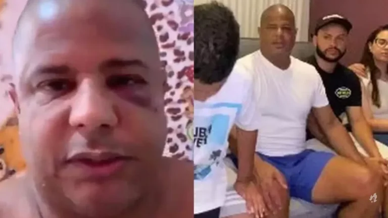 Marcelinho Carioca surge ao lado da família e desabafa: “Respeito”