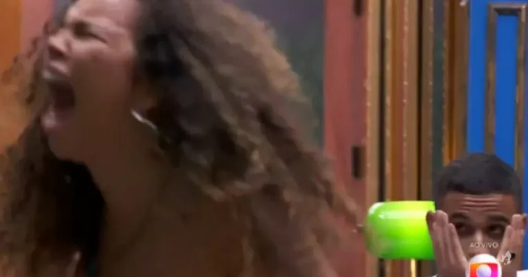 BBB24: Giovanna Pitel surta ao vivo após primeira formação de ‘Paredão’