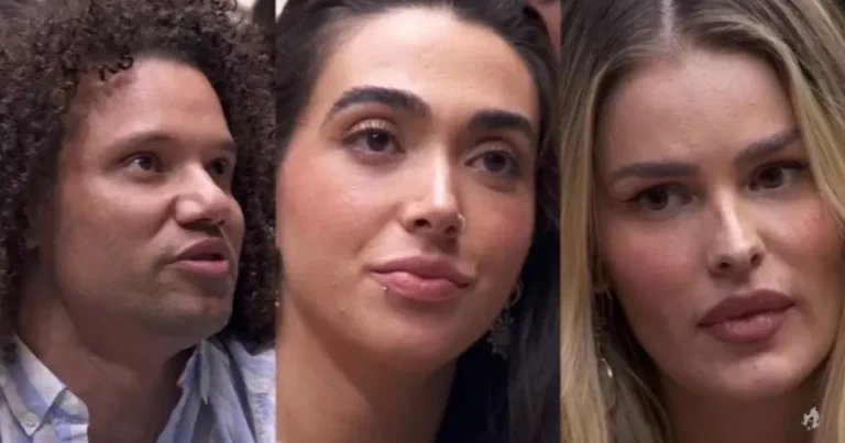 BBB24: Maycon, Giovanna e Yasmin Brunet estão no primeiro Paredão – Vote
