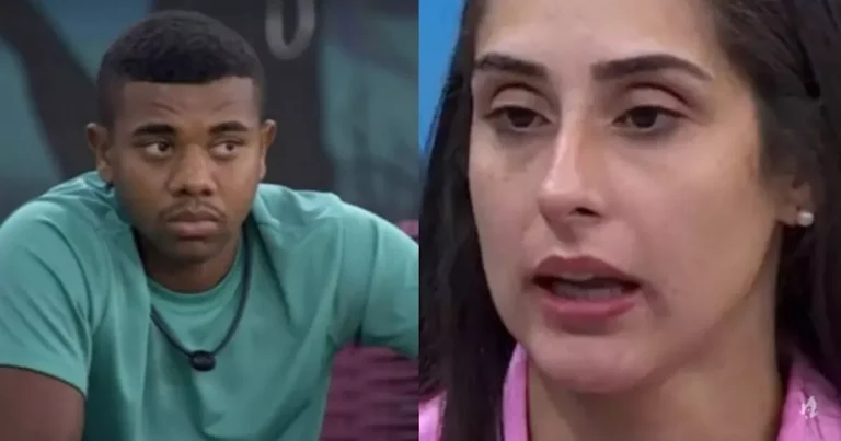 BBB24: Davi volta a reproduzir falas homofóbicas e é repreendido por Deniziane