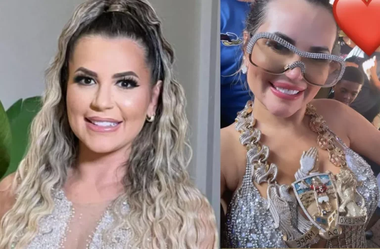 Deolane Bezerra compartilha foto com cordão de chefe do tráfico da Maré, e polícia investiga ligação