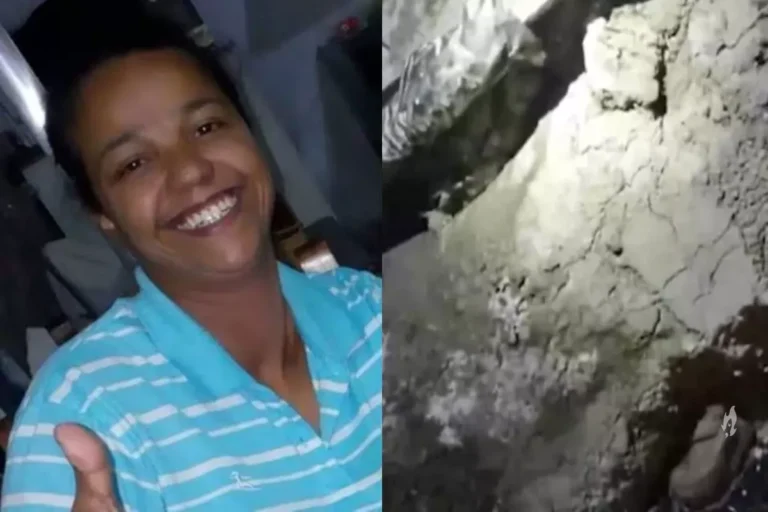 Homem é preso após matar e concretar corpo de esposa