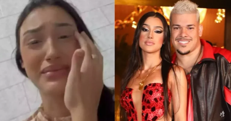 Bia Miranda se desespera após namorado ser internado às pressas