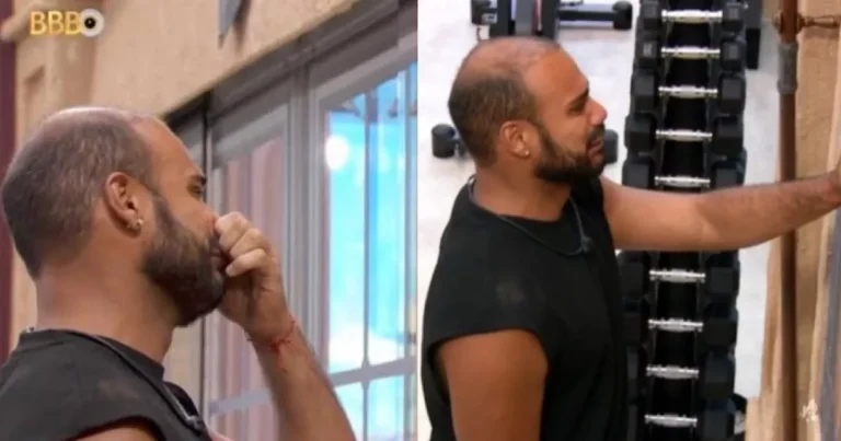 BBB24: Marcus Vinicius vai aos prantos sozinho e implora para ficar na casa