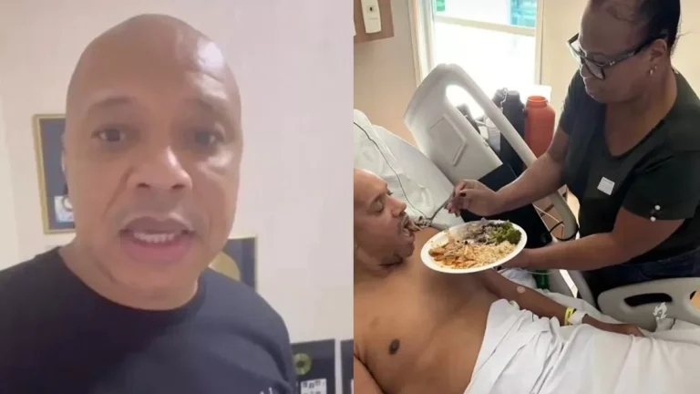 Internado com câncer raro, equipe do Grupo Molejo pede orações para o vocalista Anderson Leonardo