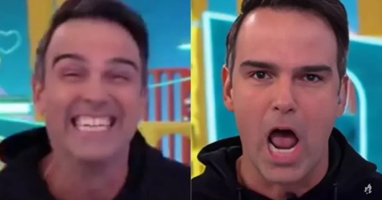 BBB24: Tadeu Schmidt divide opiniões após imitar sisters ao vivo