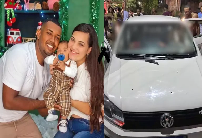 Pai, mãe e bebê morrem baleados em ataque em Niterói