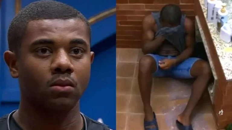 BBB 24: Davi não segura a pressão e tem crise de choro escondido dos aliados