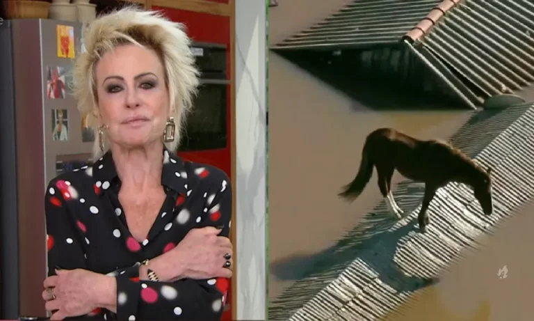 Vídeo: Ana Maria Braga fica pasma ao ver cavalo em telhado ao vivo: ‘Desespero’