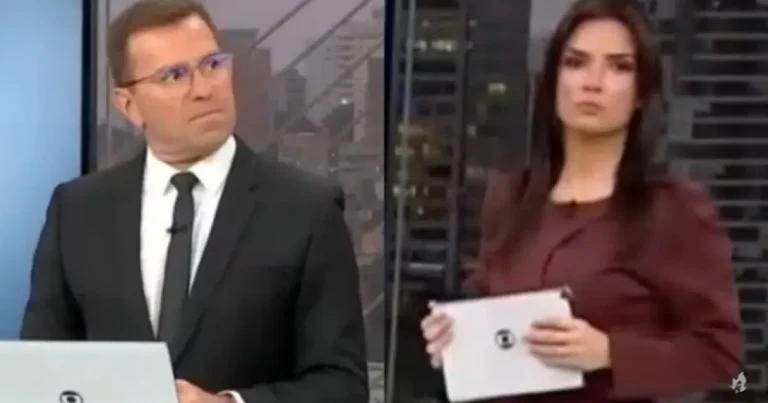 Climão? Rodrigo Bocardi e Sabina Simonato se estranham ao vivo; vídeo