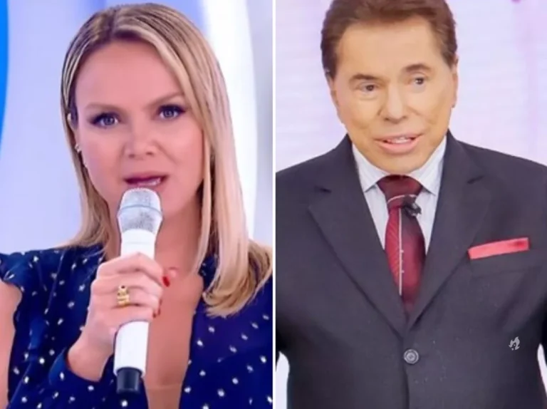 Eliana causa emoção ao se despedir de Silvio Santos em gravação