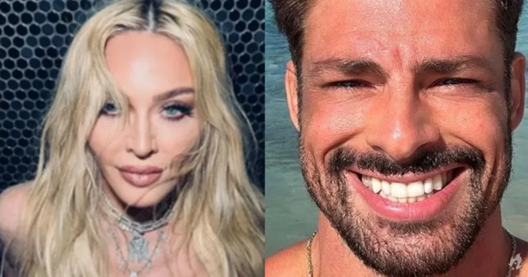 Madonna começa a seguir Cauã Reymond e agita a web com climão