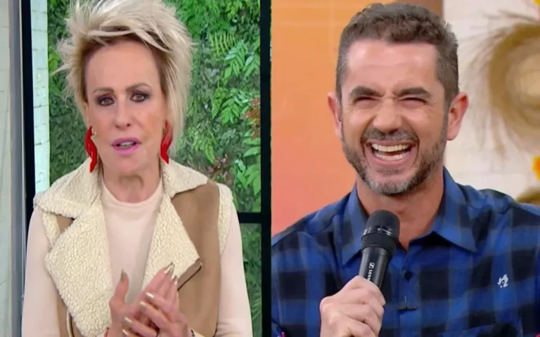 Vídeo: Ana Maria Braga se estressa ao vivo e solta palavrão
