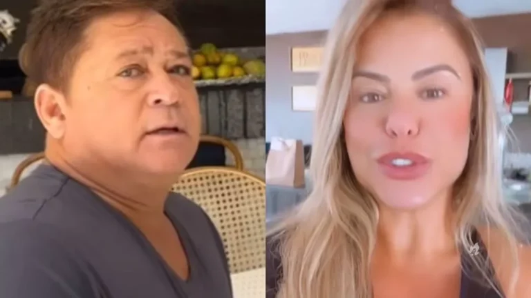 Após pedido curioso da neta, Leonardo dá bronca na esposa: “Não é assim, não”