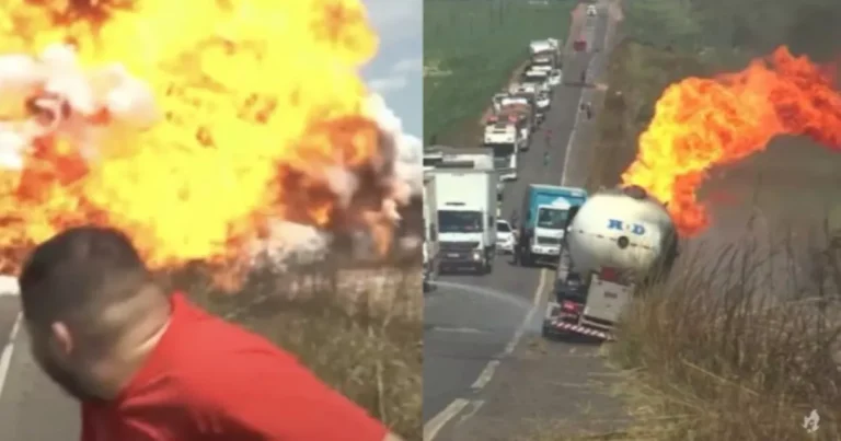 Jornalistas do SBT vítimas da explosão de caminhão têm estado de saúde atualizados