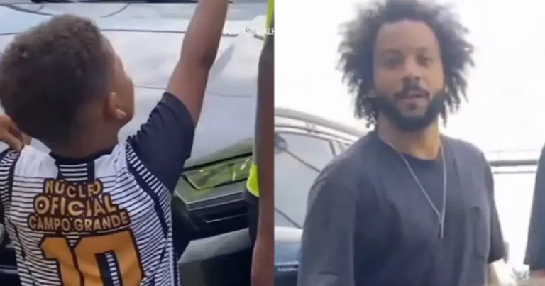 Vídeo: Atitude de jogador Marcelo com fã de 7 anos causa indignação