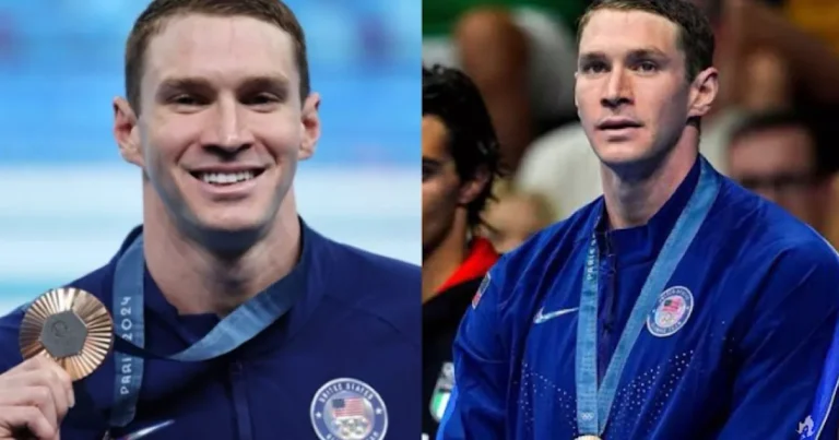Nadador se surpreende com descoberta sobre o filho após bronze em Paris