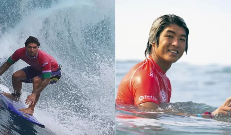 Mensagem de Surfista japonês que respondeu Medina em português após eliminação em Paris 2024 surpreende