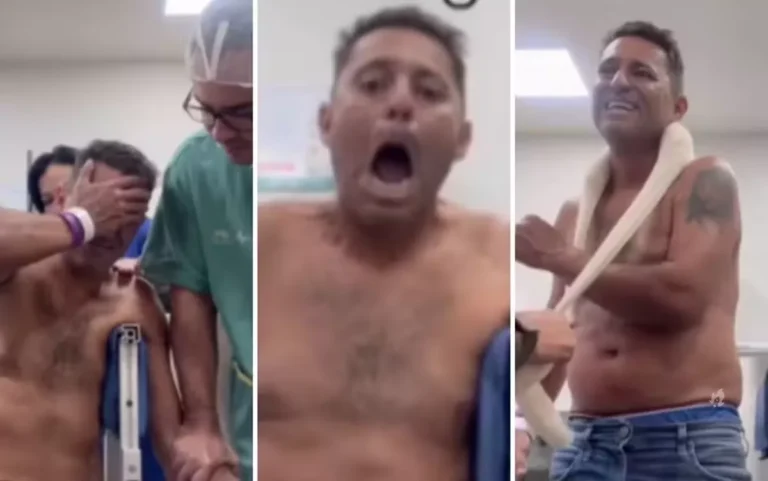 Vídeo: Médico impressiona paciente ao voltar ombro dele para o lugar