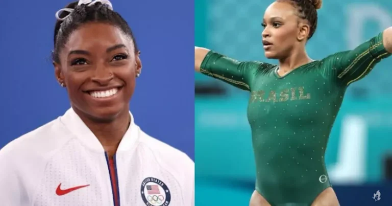 Simone Biles dispara após superar Rebeca Andrade: ‘Ela pode ficar com o resto’