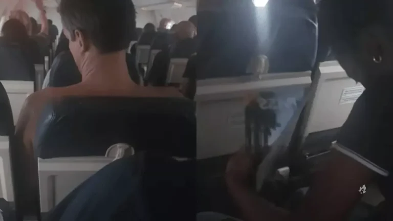 Vídeo mostra passageiros passando mal em avião que caiu em Vinhedo