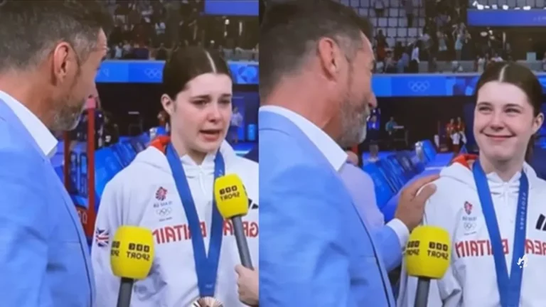 Olimpíadas: pai protagoniza momento fofo ao entrevistar filha medalhista; vídeo