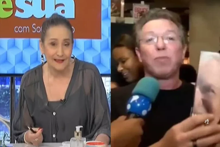 Boninho imita Sonia Abrão e apresentadora tem reação inusitada
