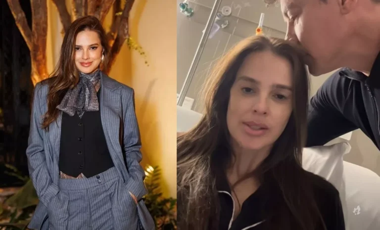 Vera Viel demostra confiança antes de cirurgia de retirada de tumor