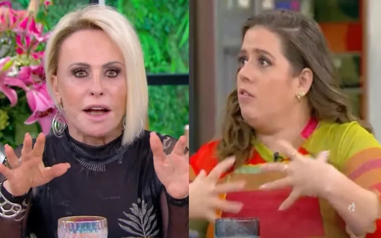 Após ser questionada com pergunta peculiar, Ana Maria Braga dá “voadora” em Tati Machado