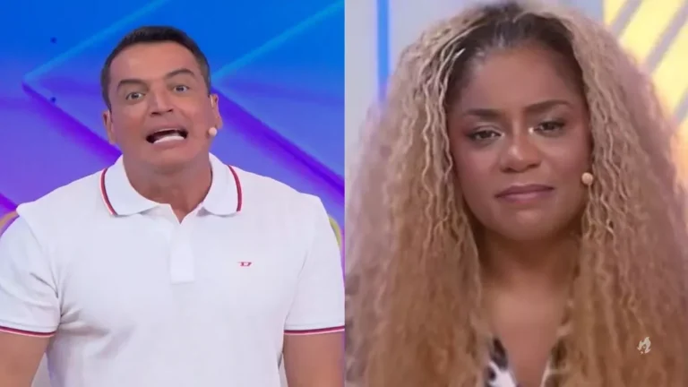 Leo Dias afirma estar assustado com Cariúcha e apresentadora desabafa: ‘Chorei muito’