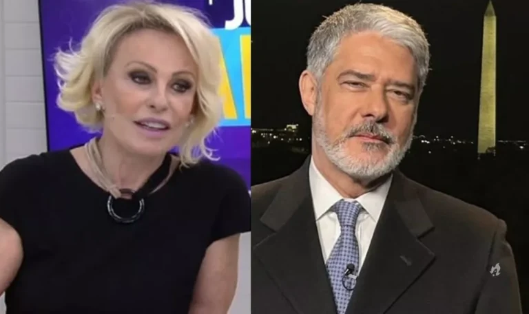 Ana Maria Braga expõe sua opinião após se deparar com atitude de William Bonner ao vivo no JN