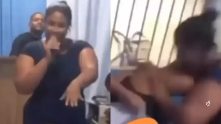 Vídeo: após expor traição de pastor, mulher causa pancadaria em igreja