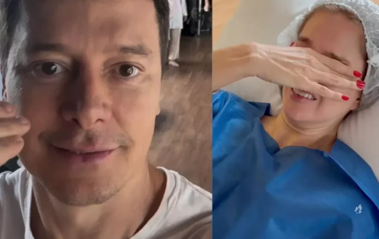 Rodrigo Faro não segura a emoção com vídeo de esposa se despedindo antes de cirurgia