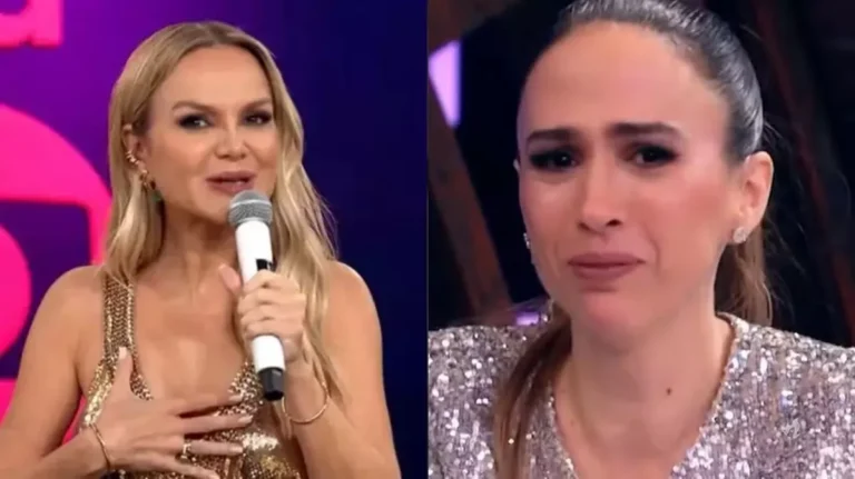 Eliana perde a paciência e se irrita com Tata Werneck em gravação de programa de TV