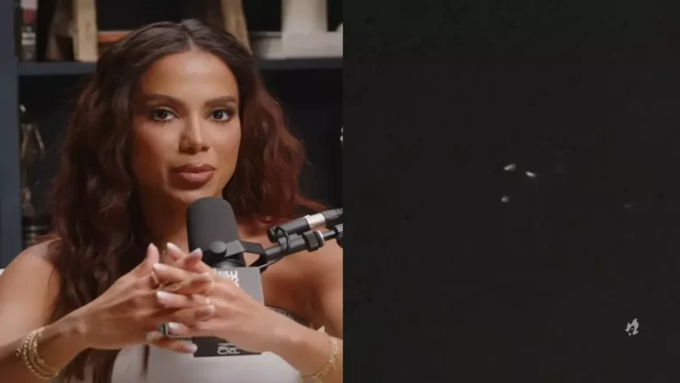 Anitta avista supostos OVNIs no céu e mostra em vídeo