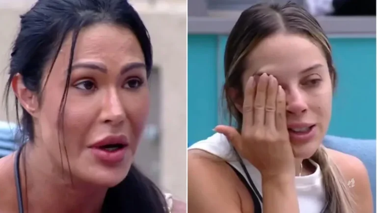 BBB 25: Gracyanne culpa Globo por queimar Renata