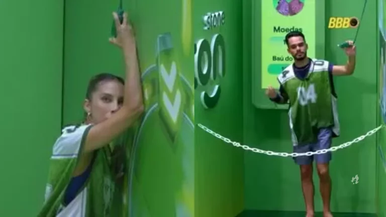 BBB 25: Após mais de 15h de duração, Renata não segura o choro em Prova do Líder