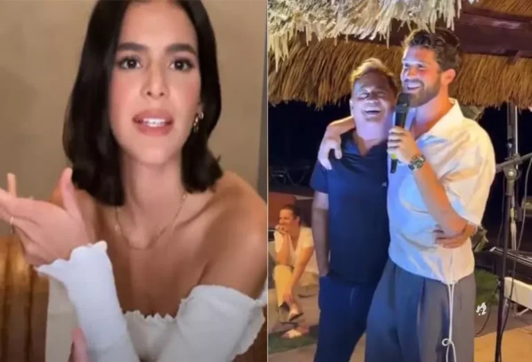 Marquezine se irrita com bebedeira de família de João Guilherme