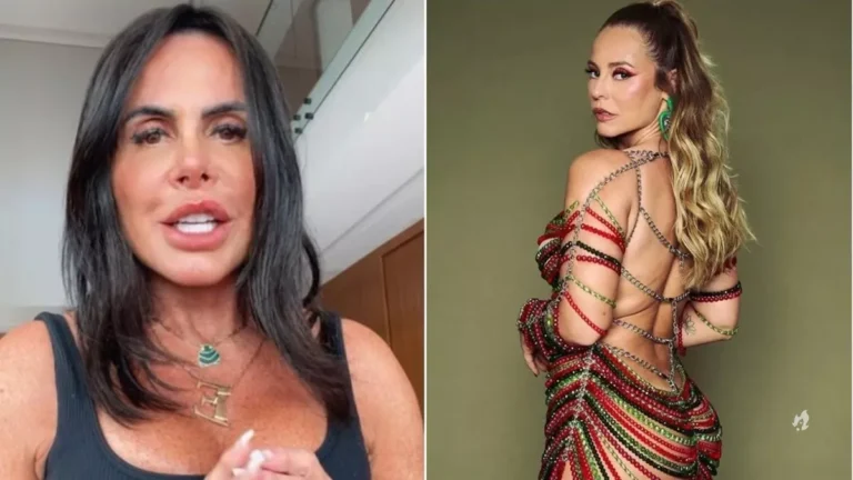Gretchen não fica em cima do muro e entra em polêmica envolvendo Paolla Oliveira: ‘Gordinha’