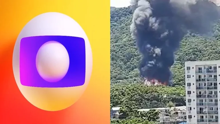 Globo se manifesta após incêndio atingir estúdio no Rio de Janeiro