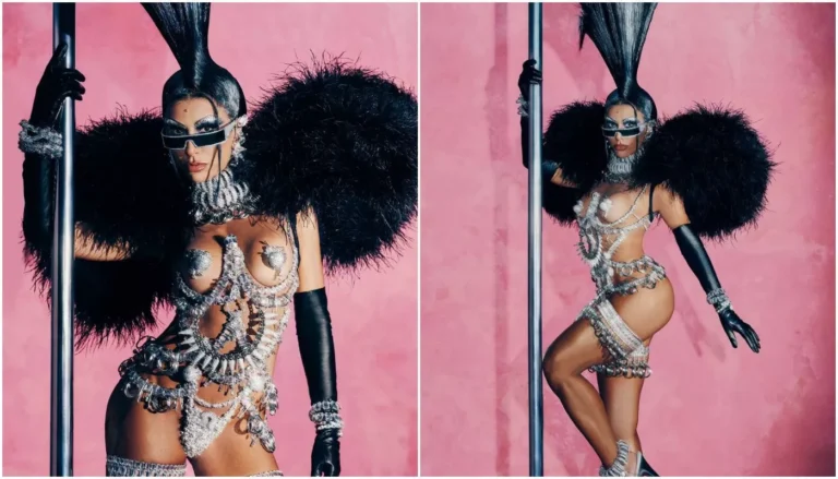 Sabrina Sato Encanta em Fantasia de Zumbi Punk para Ensaio da Unidos da Vila Isabel